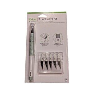 Cricut TrueControl Craft Knife Kit with Replacement Blades, Mint - NEW